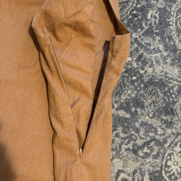 Abercrombie & Fitch linen Squareneck dress Size Large - Picture 10 of 13